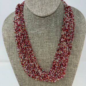 💖Estate Sale! Himalayan Gems Potay Necklace Berry